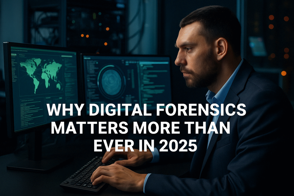 Why Digital Forensics Matters More Than Ever in 2025