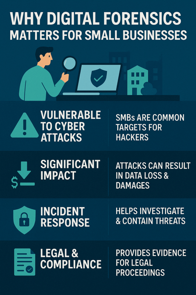 Digital Forensics for Small Businesses: A Complete 2025 Guide 2 Why Digital Forensics for Small Businesses Matters in 2025 ?